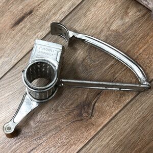 Vintage Antique Mouli Metal Cheese Grater